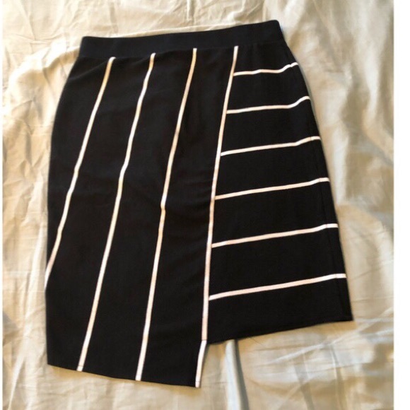Anthropologie Dresses & Skirts - Asymmetrical midi stretch skirt
